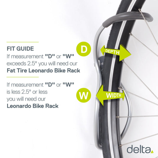 Delta Single Bike Wall Mount Rack