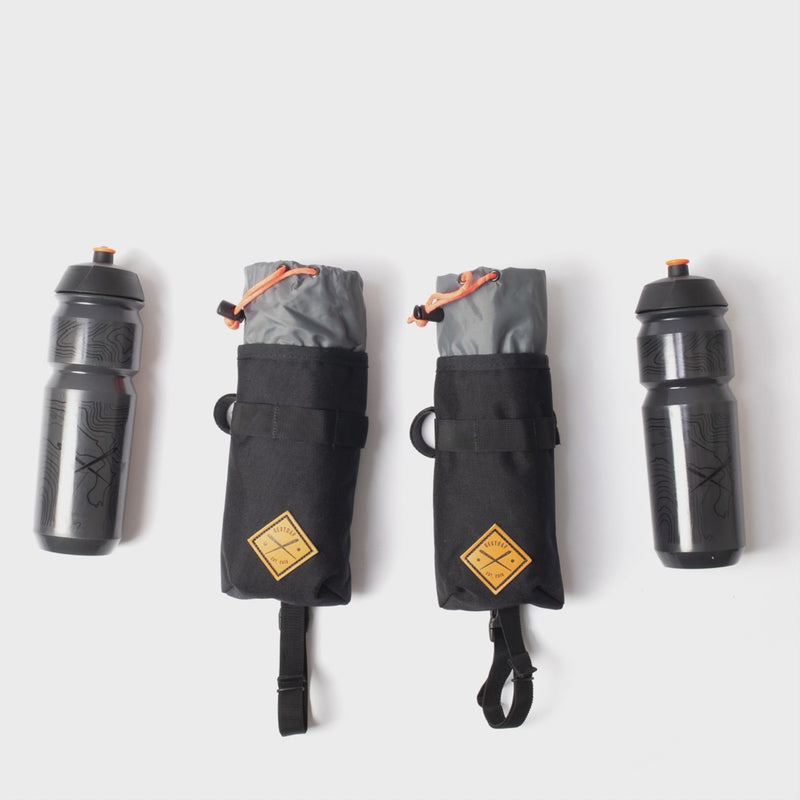 Load and play video in Gallery viewer, Restrap Stem Bag Handleabar Mounted Feedbag