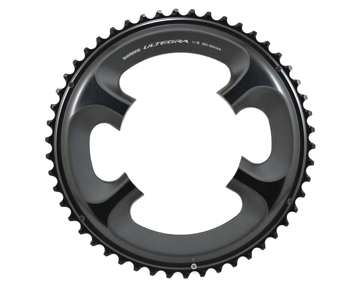 Shimano Ultegra FC-6800 11-Speed 50T Outer Chainring – Red Clover Shimano Ultegra FC-6800 11-Speed 50T Outer Chainring – Red Clover