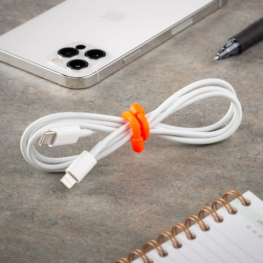 NiteIze Original Gear Tie Reusable Rubber Twist Tie 3 in. - 4 Pack